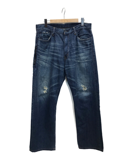 [Pre-owned] LEVI'S FENOM Special Order 505 Busy Studded Denim Pants UE505-0002