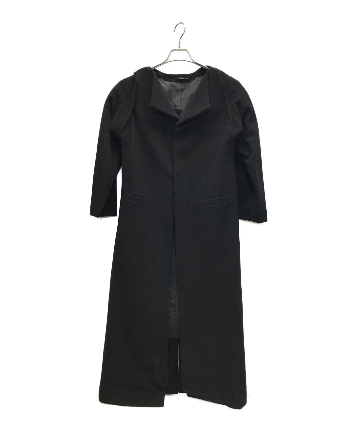 Y's Cashmere-blend wool long coat YN-C10-193