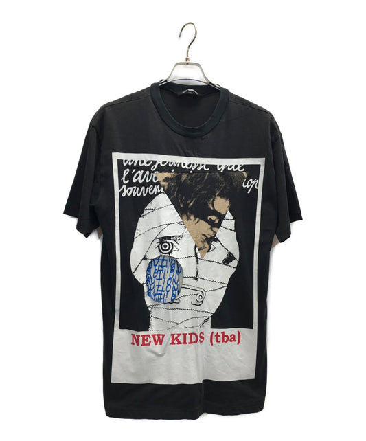 [Pre-owned] RAF SIMONS 03SS consumed cutting "NEW KIDS" T-shirt