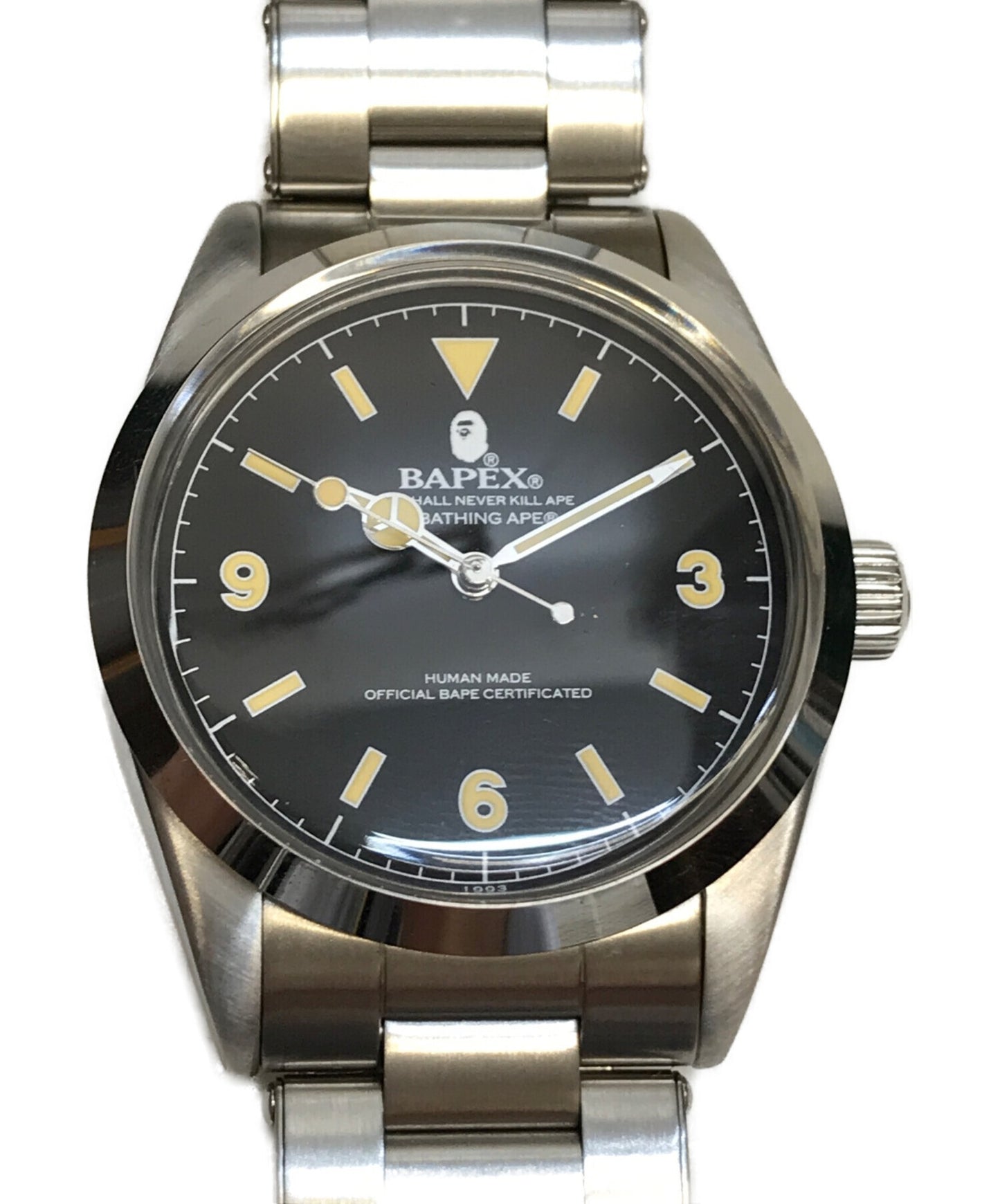 A BATHING APE Classic BAPEX Automatic Wristwatch 1I30-187-002