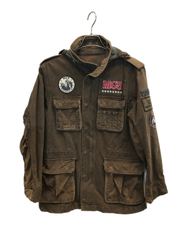 Hysteric Glamour - HYSTERIC M65 WITH BATCH MILITARY JACKET  HBX - Globally  Curated Fashion and Lifestyle by Hypebeast
