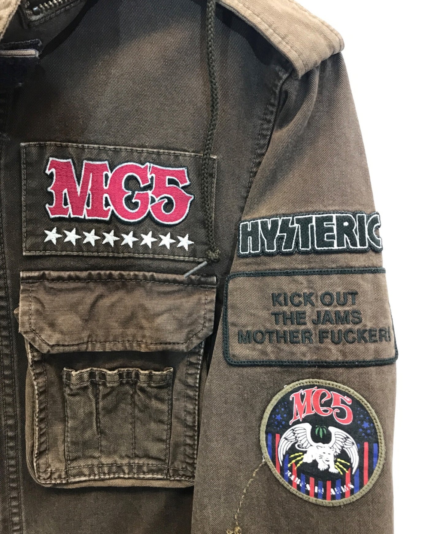 히스테리 글래머 MC5 M-65 필드 재킷 군사 재킷 2AB 5960