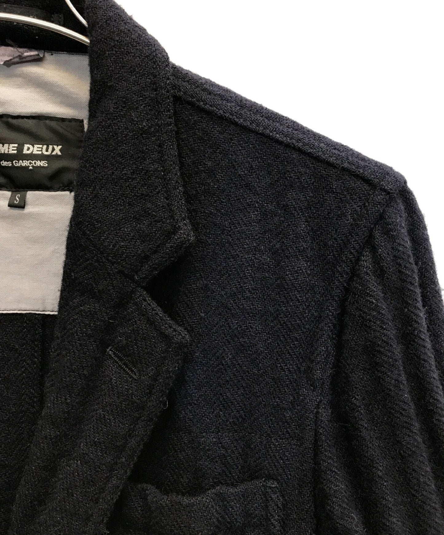 [Pre-owned] COMME des GARCONS HOMME DEUX Shrunken Wool Tailored Jacket DR-J059