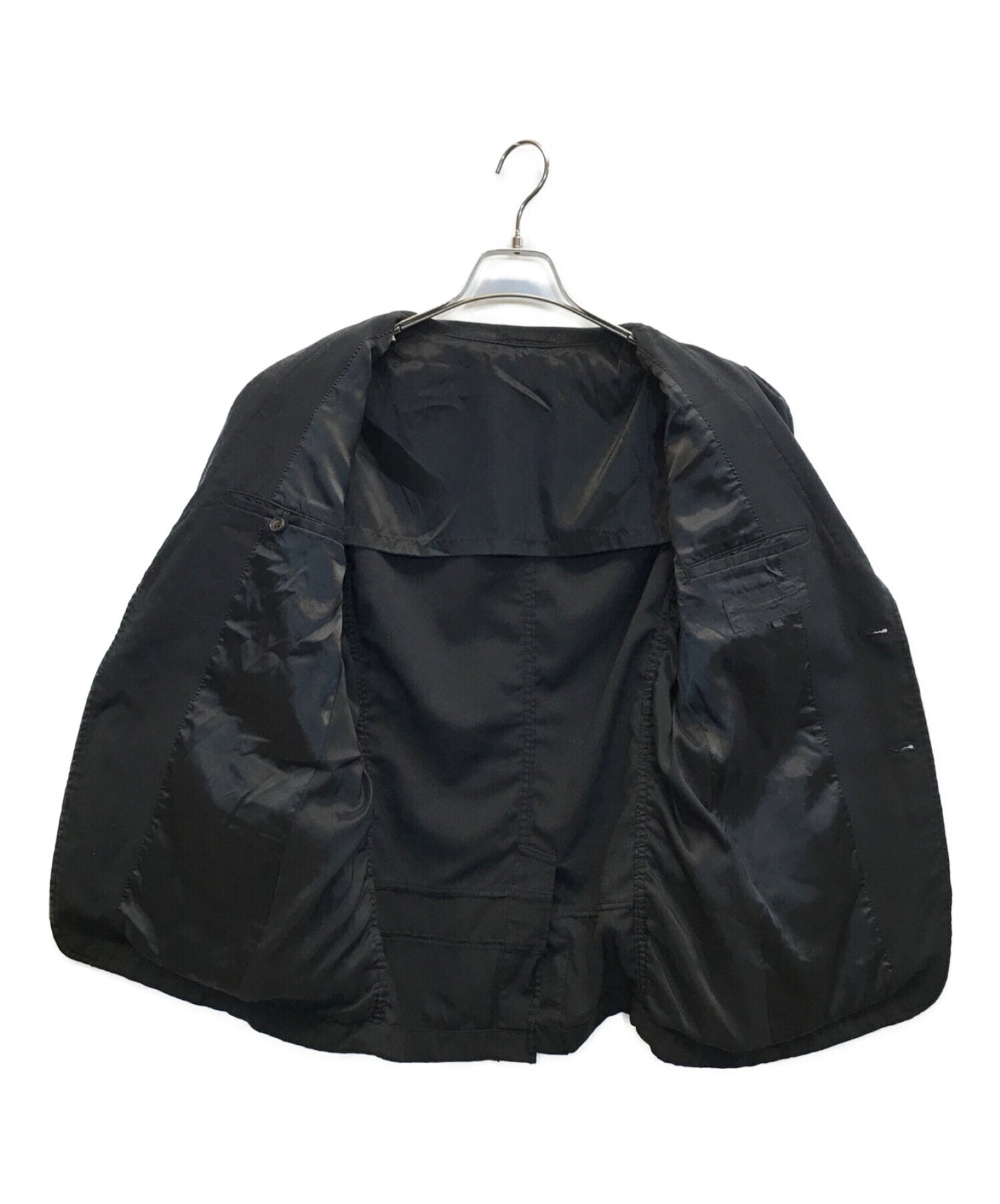 Comme des Garcons Homme Poly Hellink設計拼布量身定制的外套AD2015