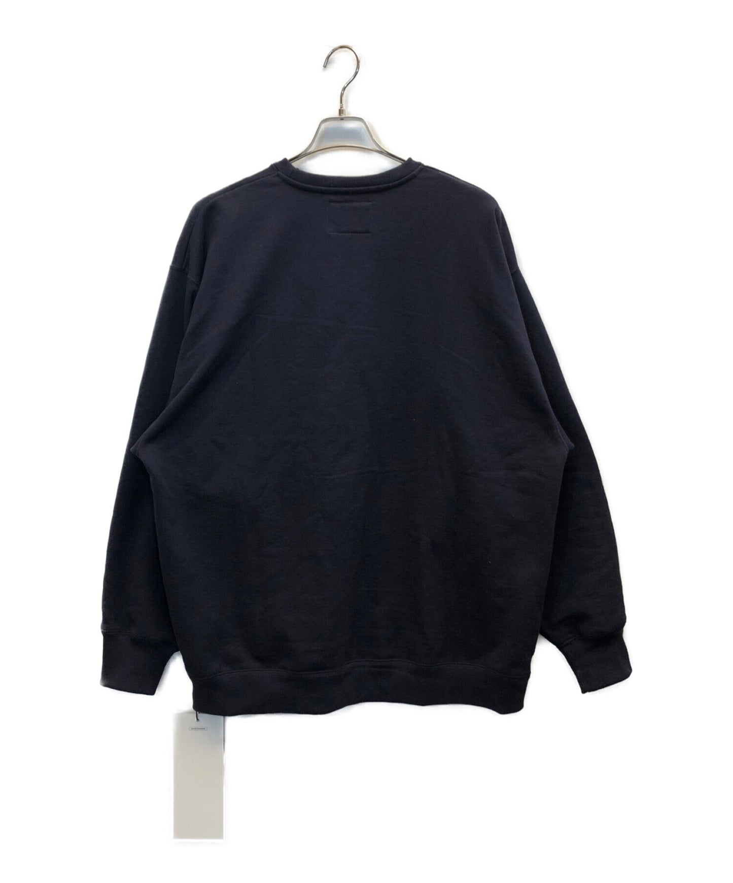 WTAPS Design 01 / Sweater / Cotton โลโก้คอลัมน์ลูกเรือคอเสื้อคอ 231ATDT-CSM02