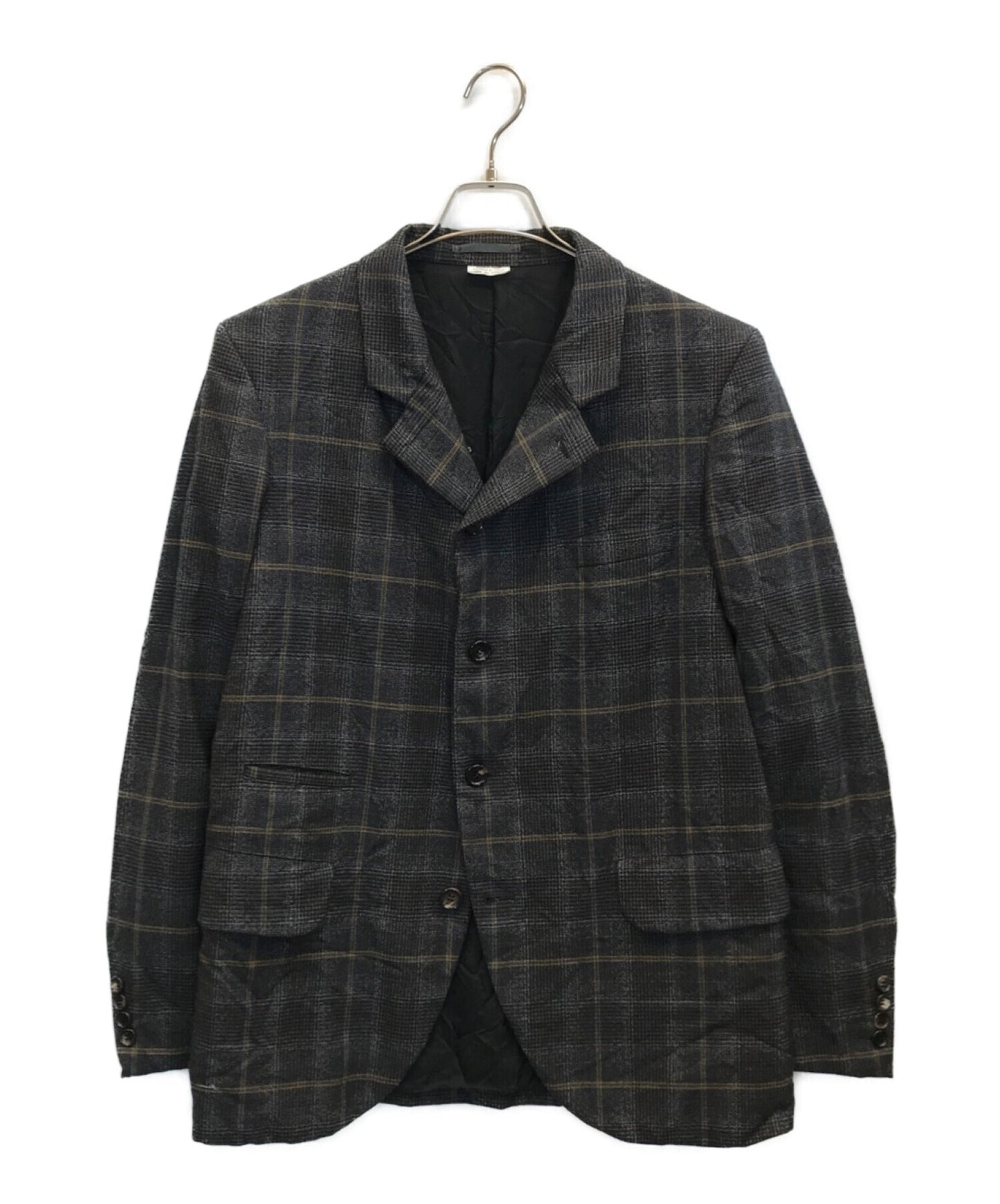 Pre-owned] COMME des GARCONS HOMME DEUX Wrinkled Glen Check