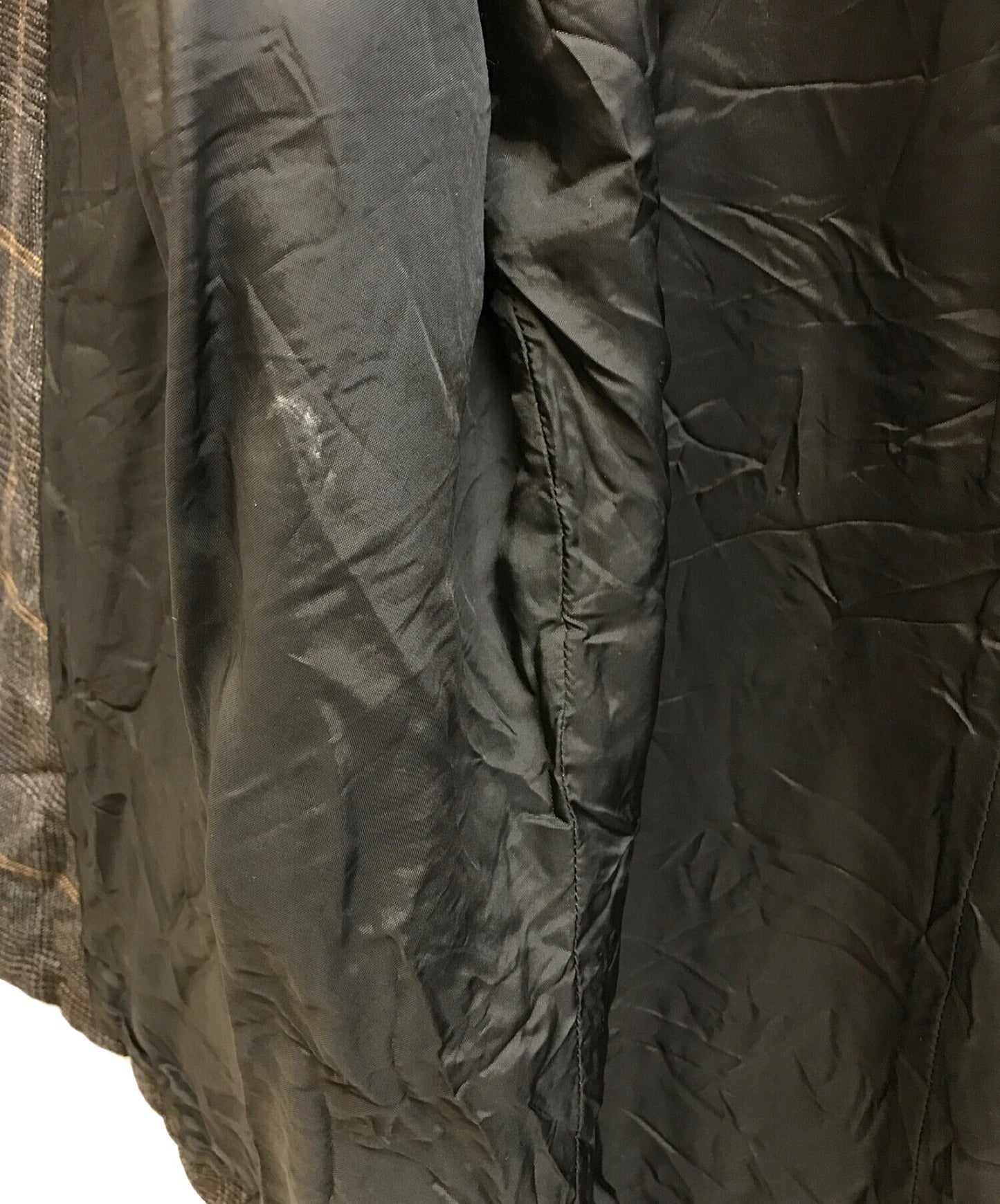 [Pre-owned] COMME des GARCONS HOMME DEUX Wrinkled Glen Check Tailored Jacket DF-J037