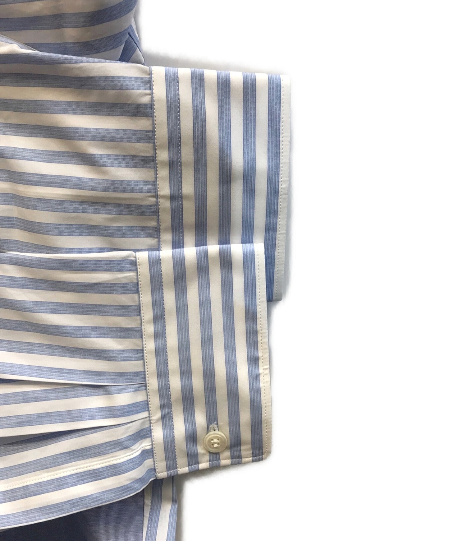 [Pre-owned] COMME des GARCONS HOMME DEUX Multi-bordered Switched Shirt Striped Shirt DK-B023