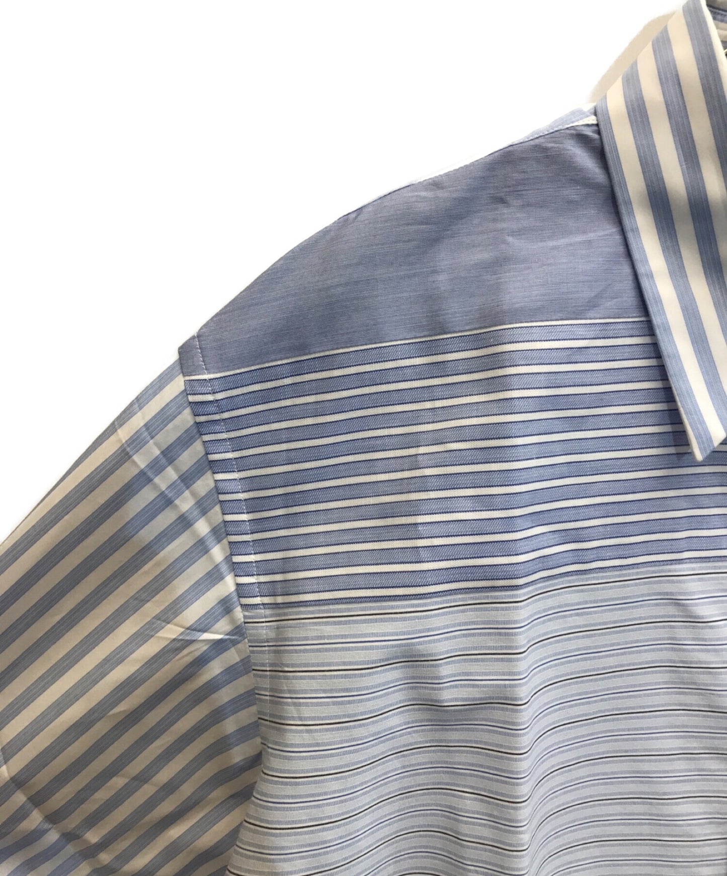 COMME des GARCONS HOMME DEUX Multi-bordered Switched Shirt Striped Shirt DK-B023