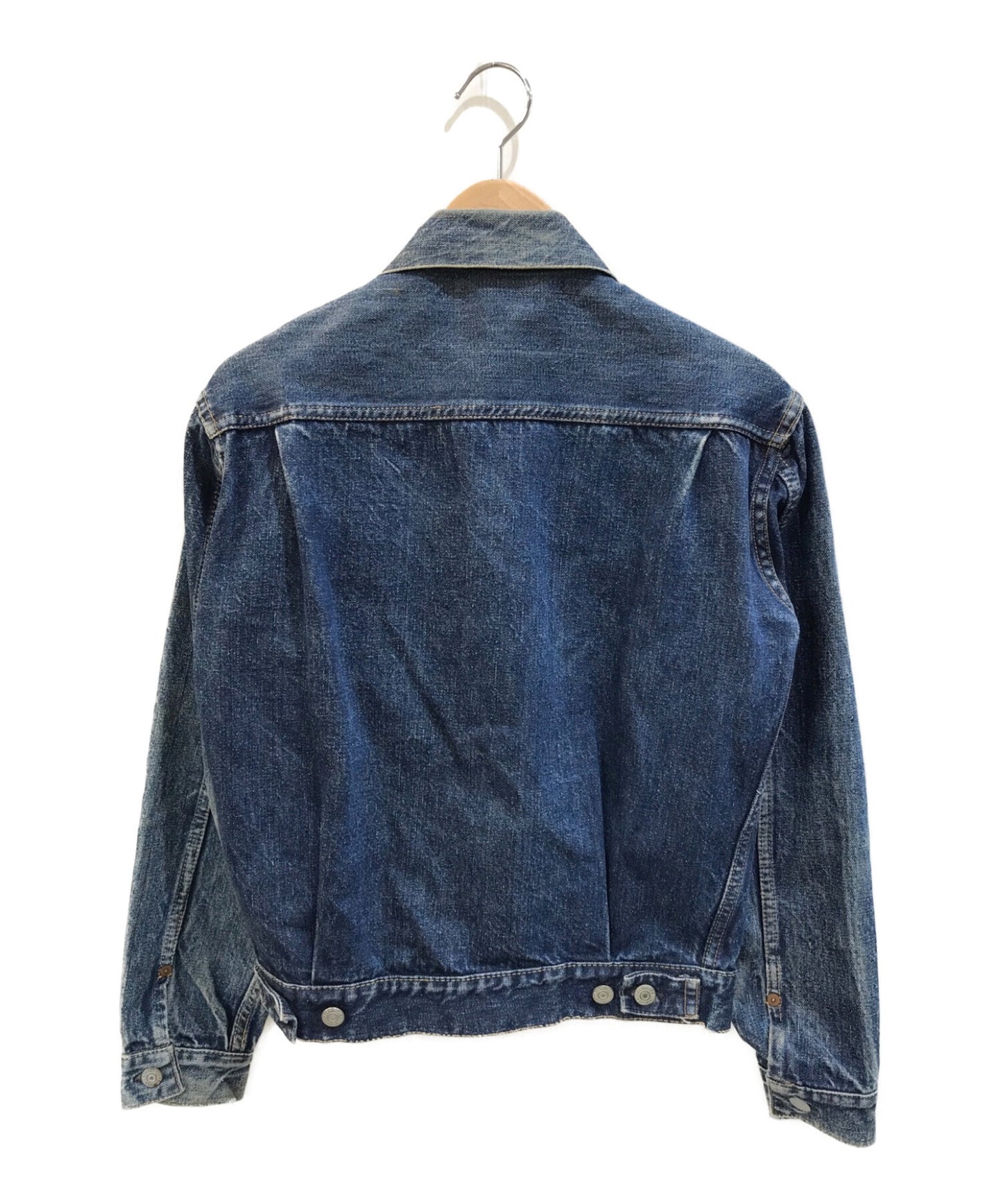 Levi의 507xx 2nd Denim Jacket Back of Button 17