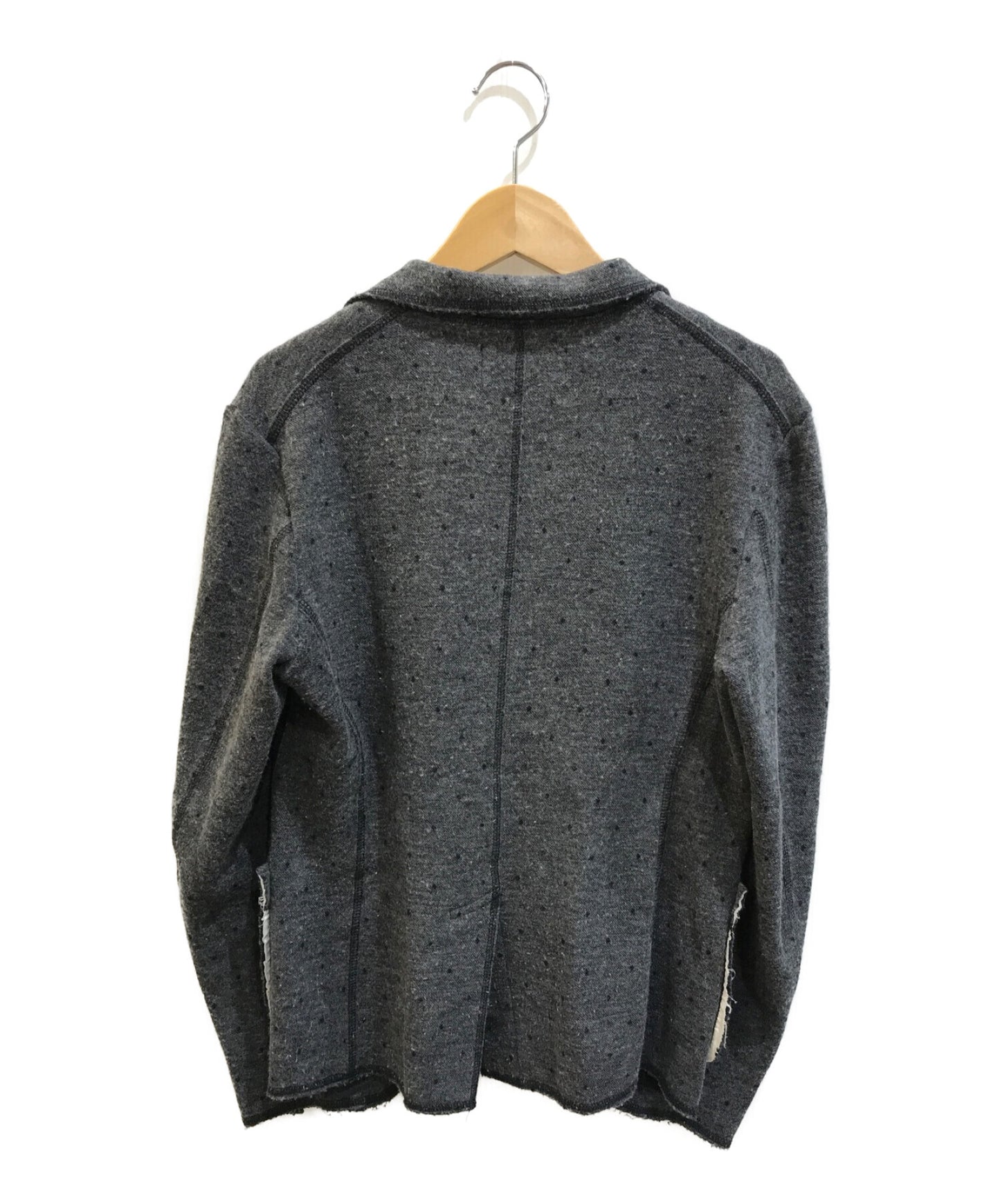 [Pre-owned] tricot COMME des GARCONS dot-patterned jacket TK-J017