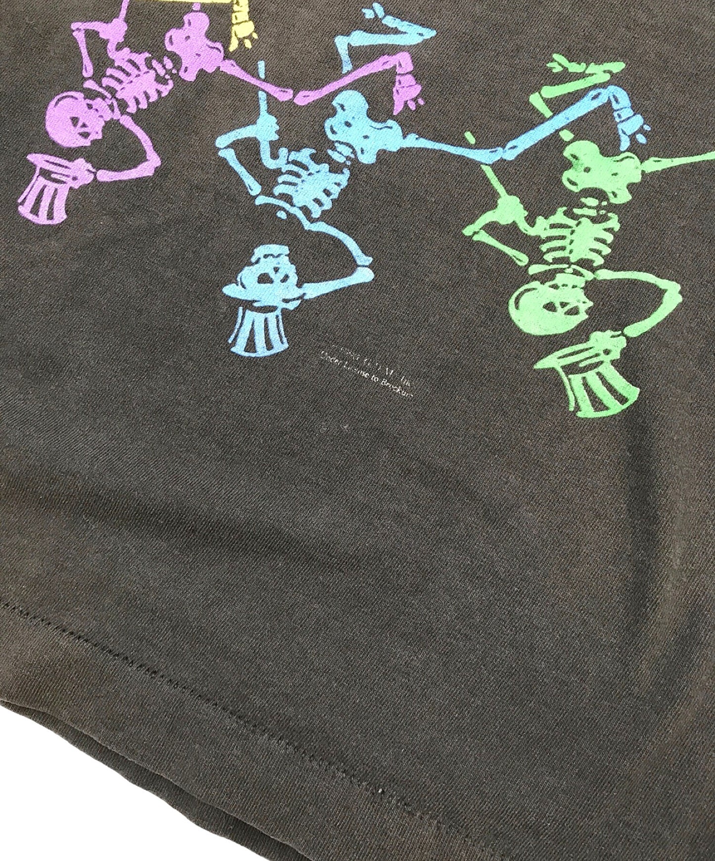 [วินเทจ เสื้อผ้า] เสื้อยืด Band ของ Grateful Dead 90