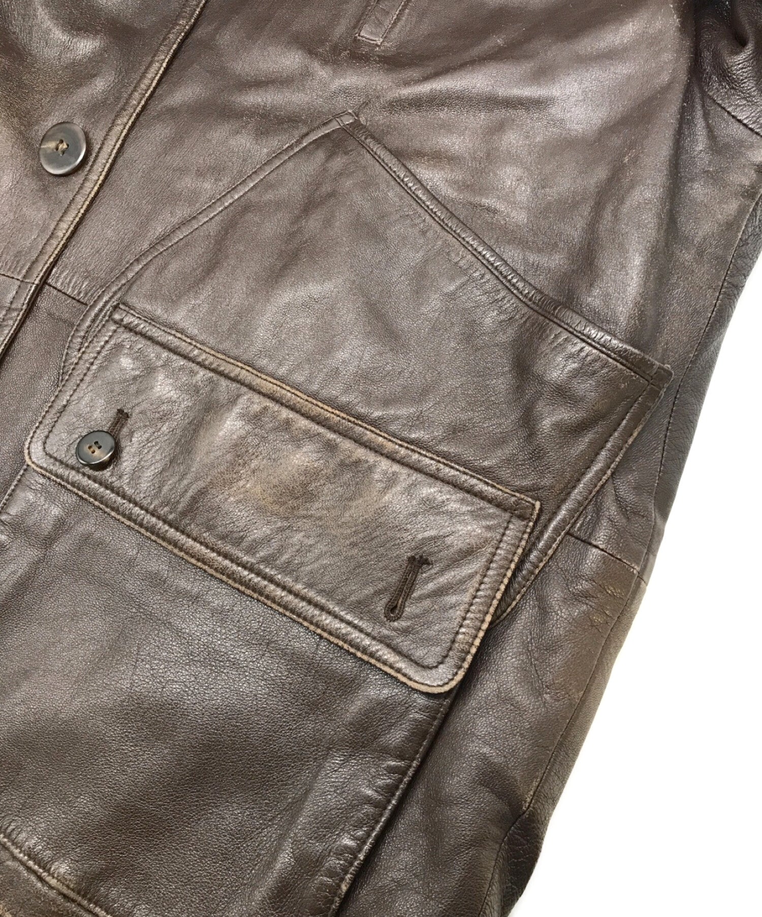 Pre-owned] ISSEY MIYAKE×TSUMORI CHISATO [OLD] 80s Leather Nylon