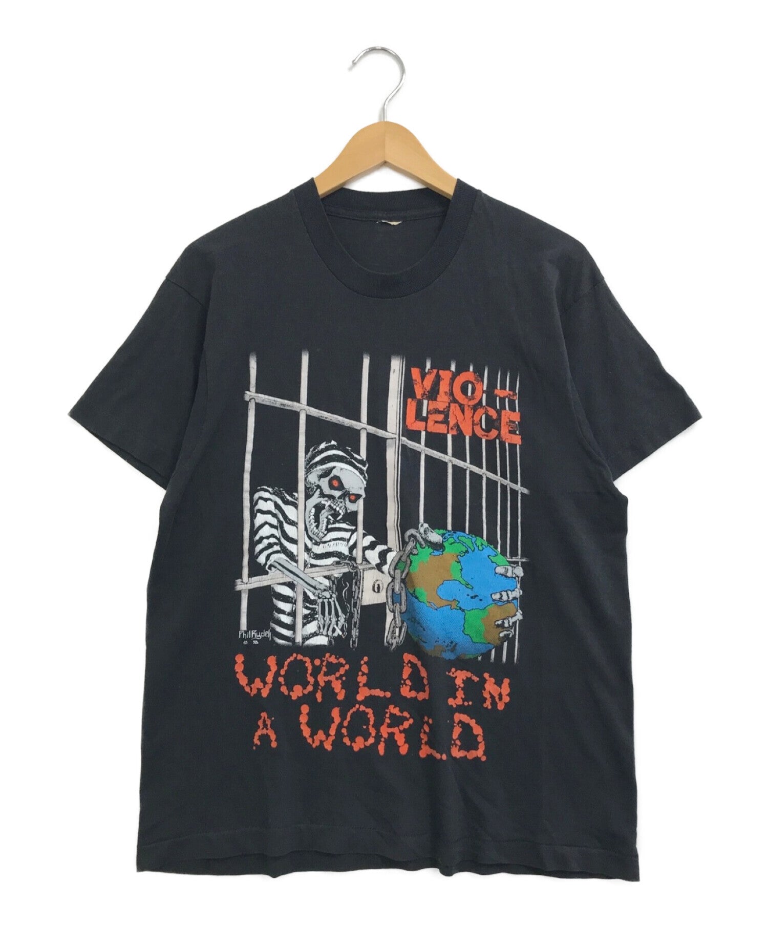 Pre-owned] VIO-LENCE 90's WORLD TOUR Band T-Shirt – Archive Factory