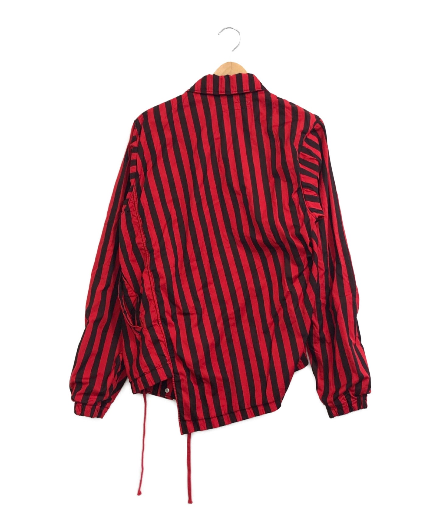 Comme des Garcons 셔츠 트위스트 마감 코치 재킷 FI-J001