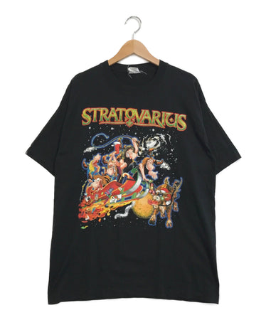 Vtg Stratovarius Band The Chosen Ones Cotton Black Full Size Unisex Shirt  KK518