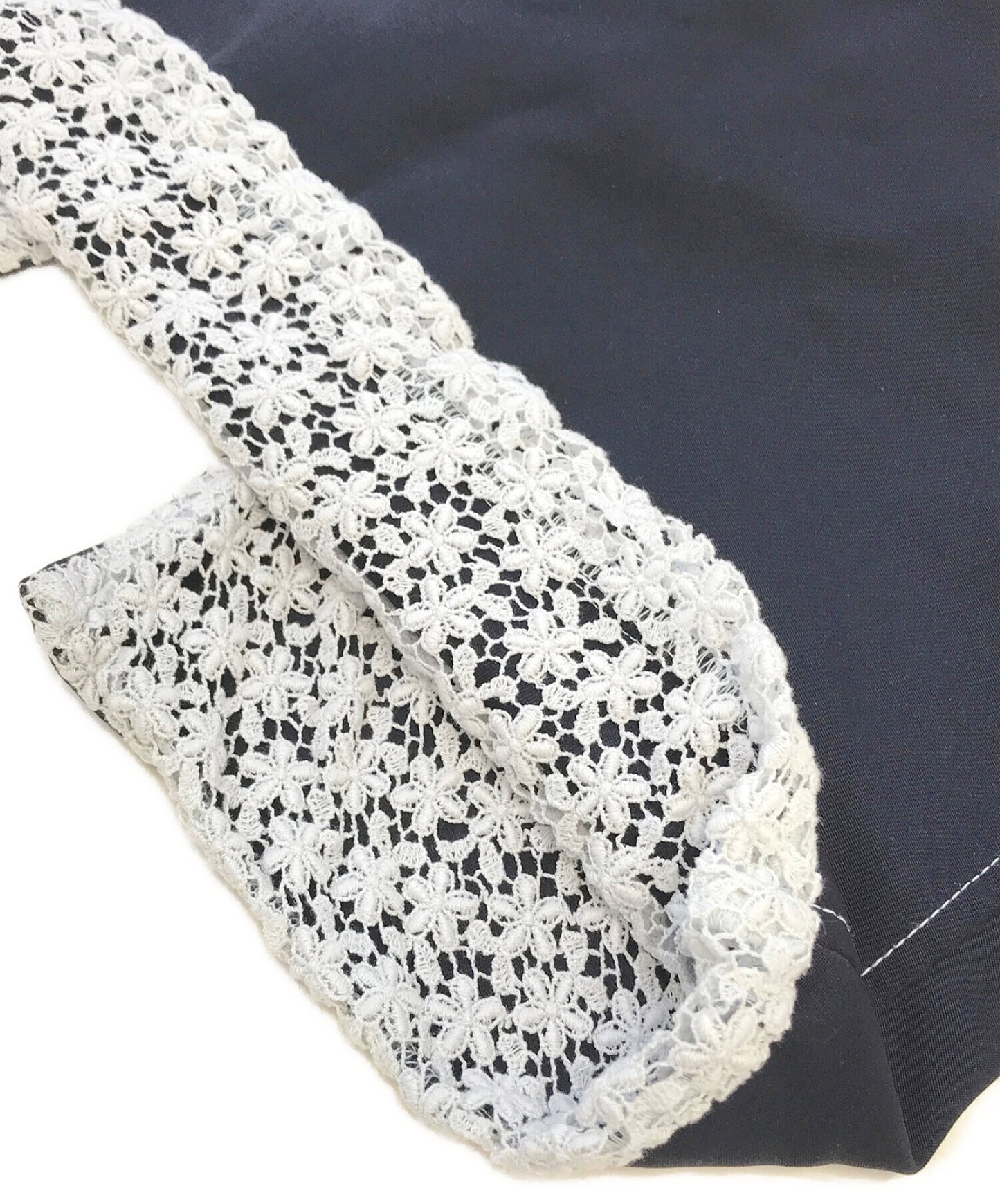 [Pre-owned] tricot COMME des GARCONS Bonding cutwork skirt TG-S006