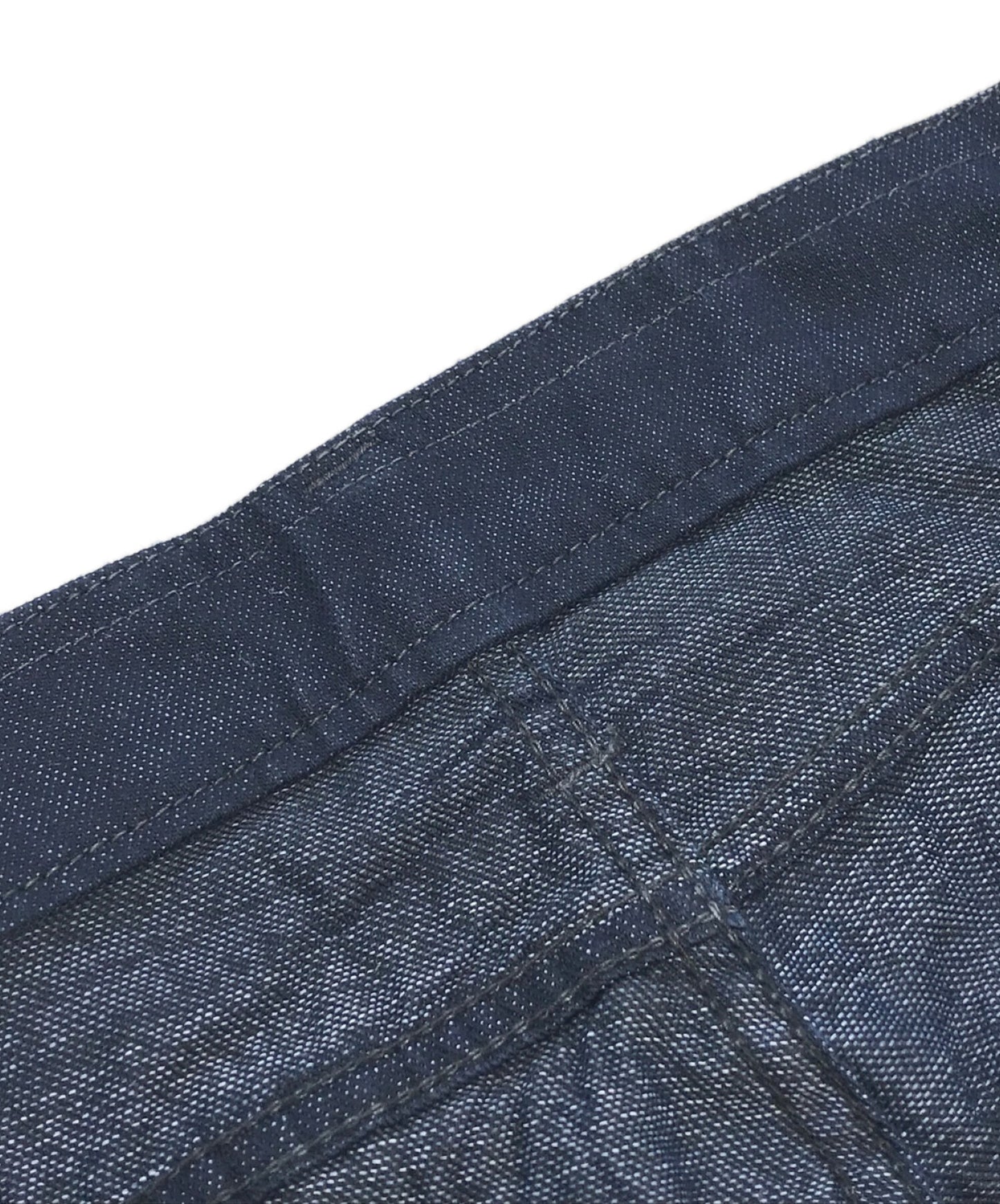 Issey Miyake 남성은 Crinkle-Effect Jeans ME43FF141을 소유했습니다