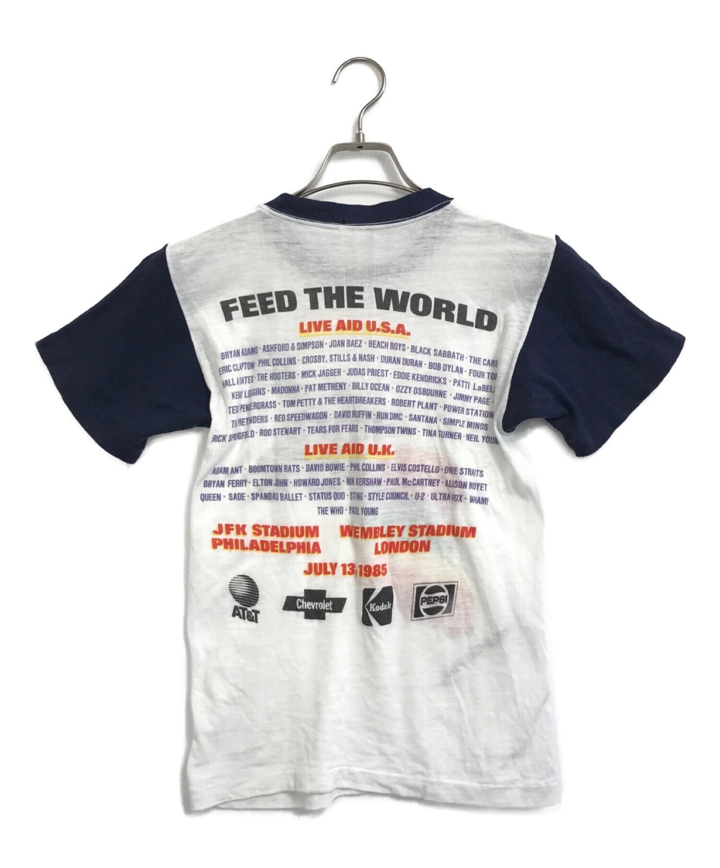 [Pre-owned] LIVE AID  Live Tee