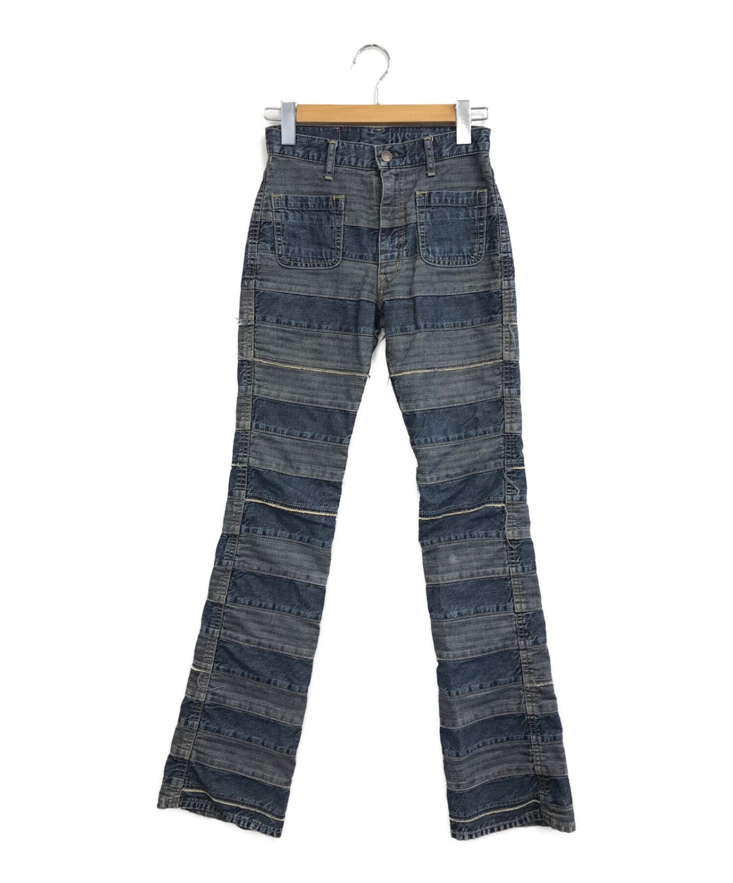 Hysteric Glamour Scratch Flare Denim Pants 01193AP02