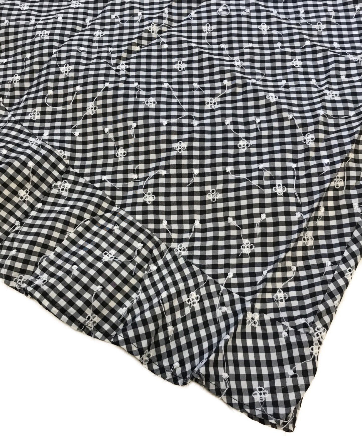 Comme des garcons comme des garcons ปัก gingham 3 ชิ้นชุด