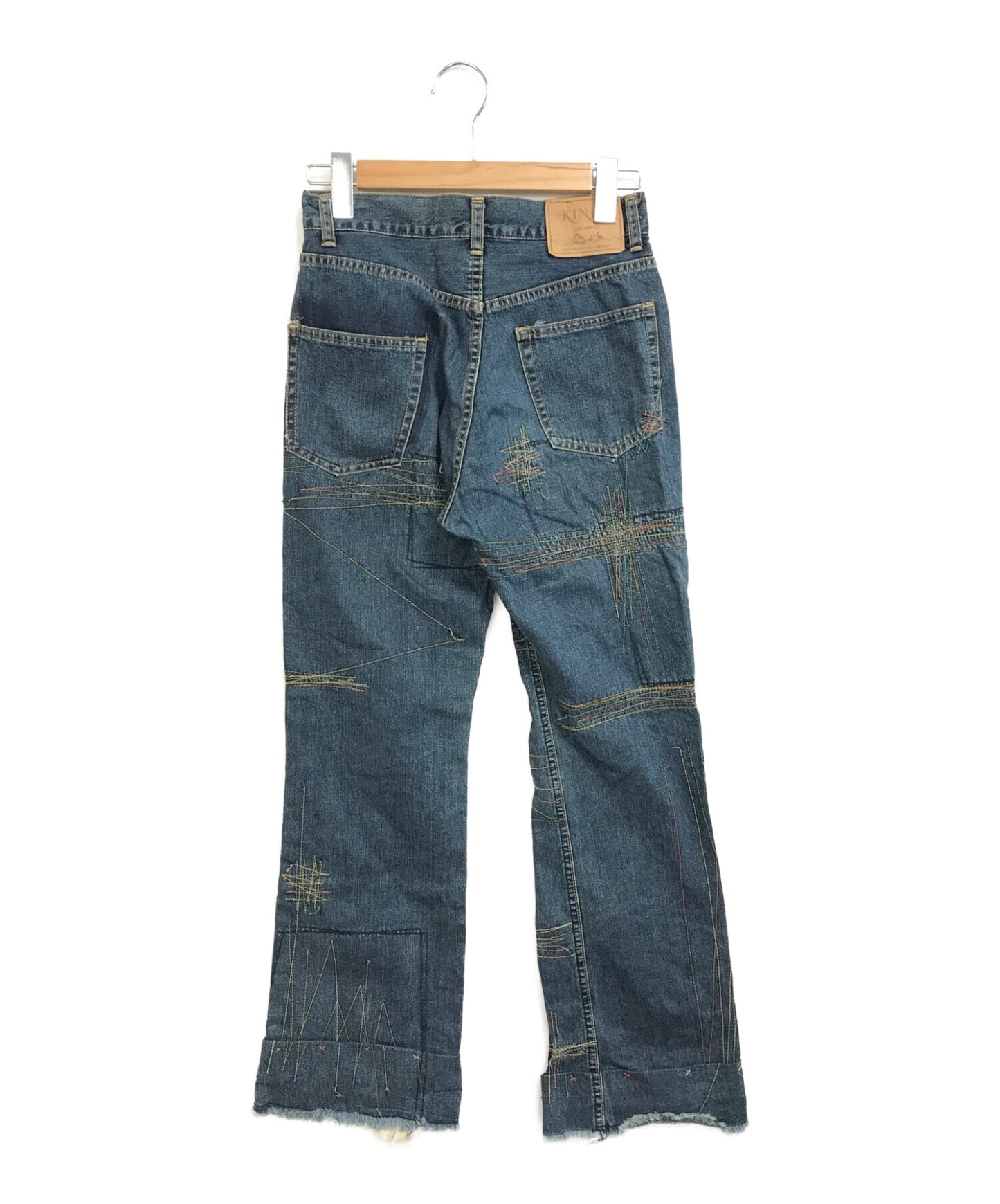 歇斯底里的魅力[旧]重建维修设计牛仔裤