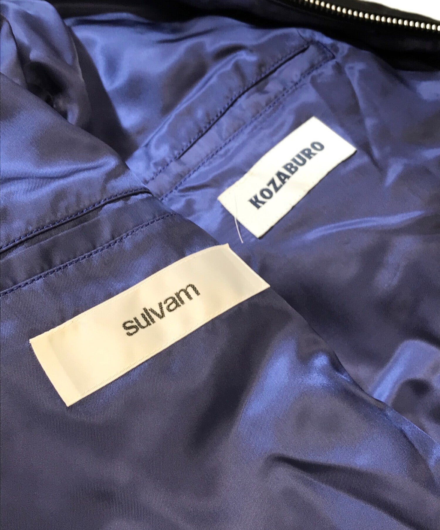 Pre-owned] KOZABURO x sulvam zip-up jacket KS-Y01-100 – Archive Factory