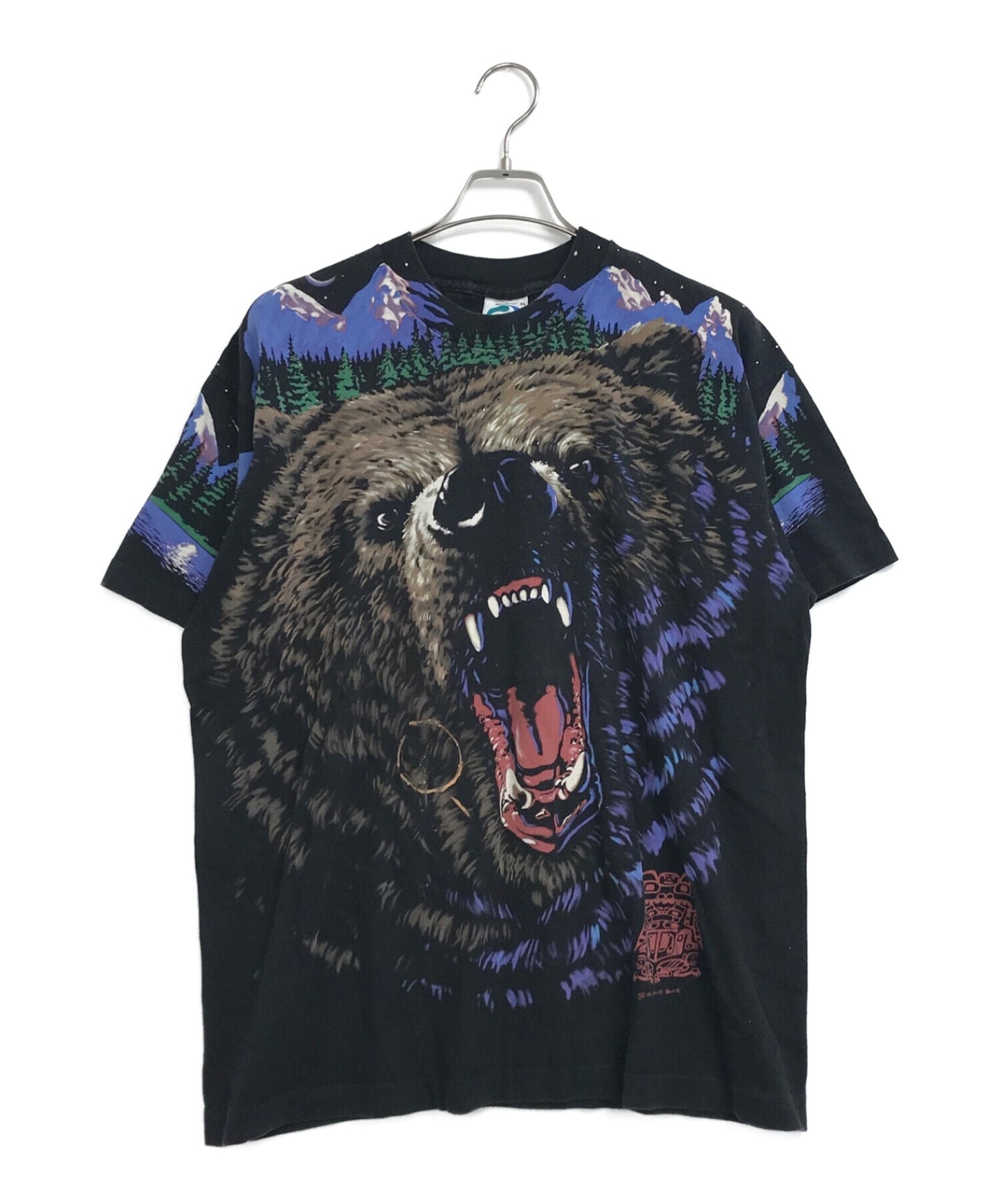 [Pre-owned] LIQUID BLUE All Over Print T-shirt
