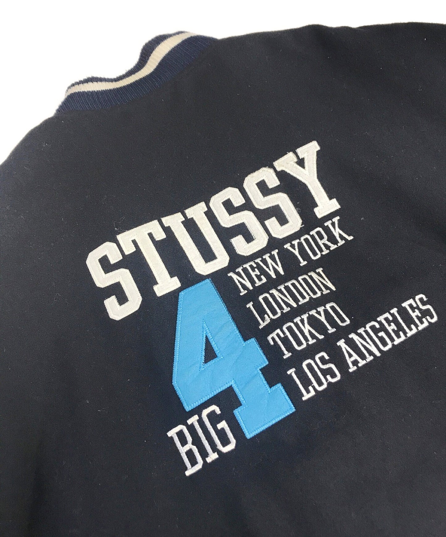 [Pre-owned] stussy BIG4 stadium jacket
