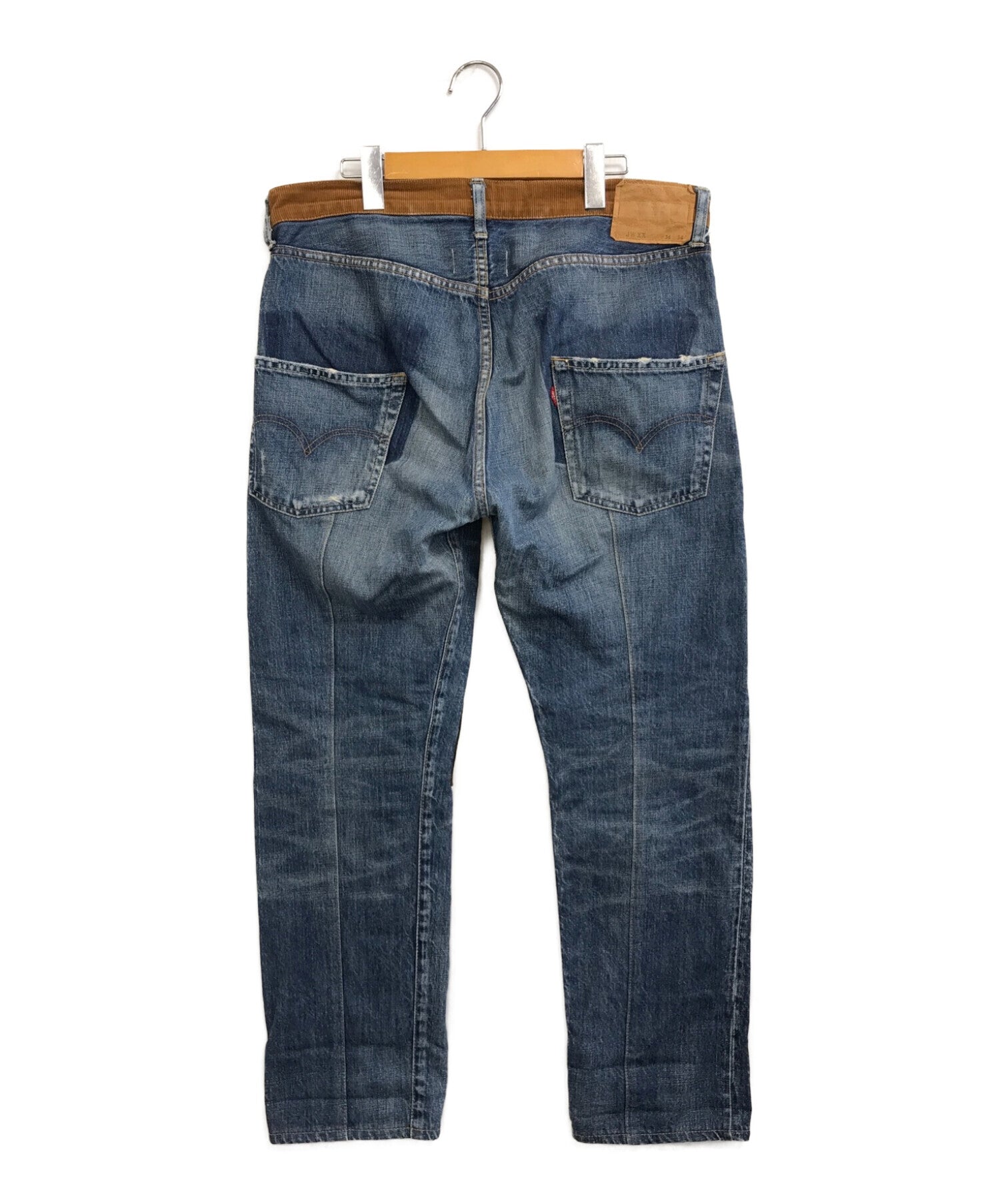 Pre-owned] COMME des GARCONS JUNYA WATANABE MAN Denim Patch Work Pant –  Archive Factory