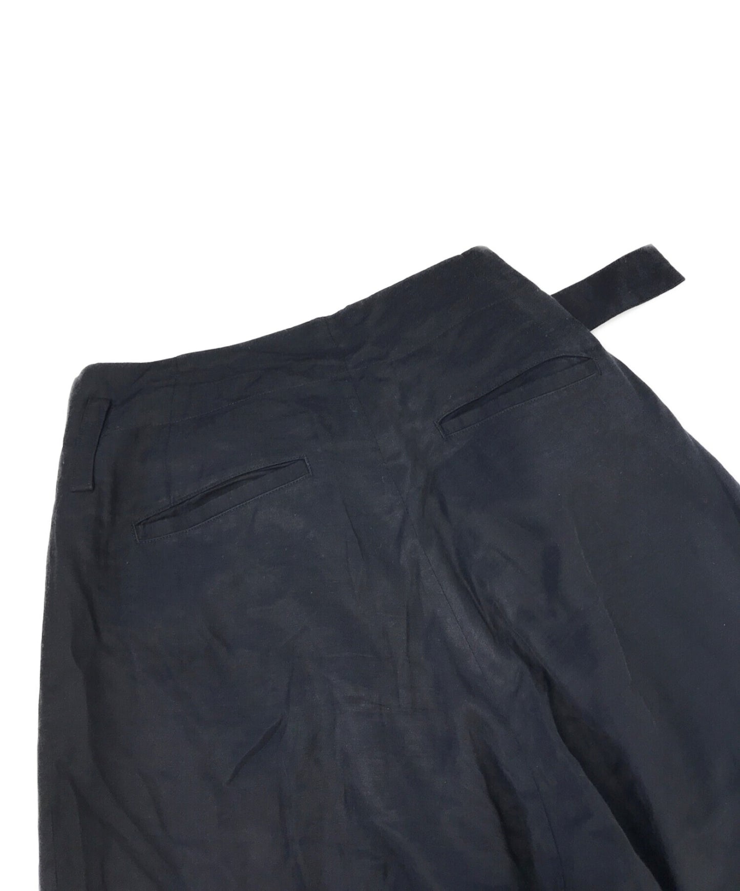 Yohji Yamamoto+Noir Wrap Wide Pants N0-P10-204