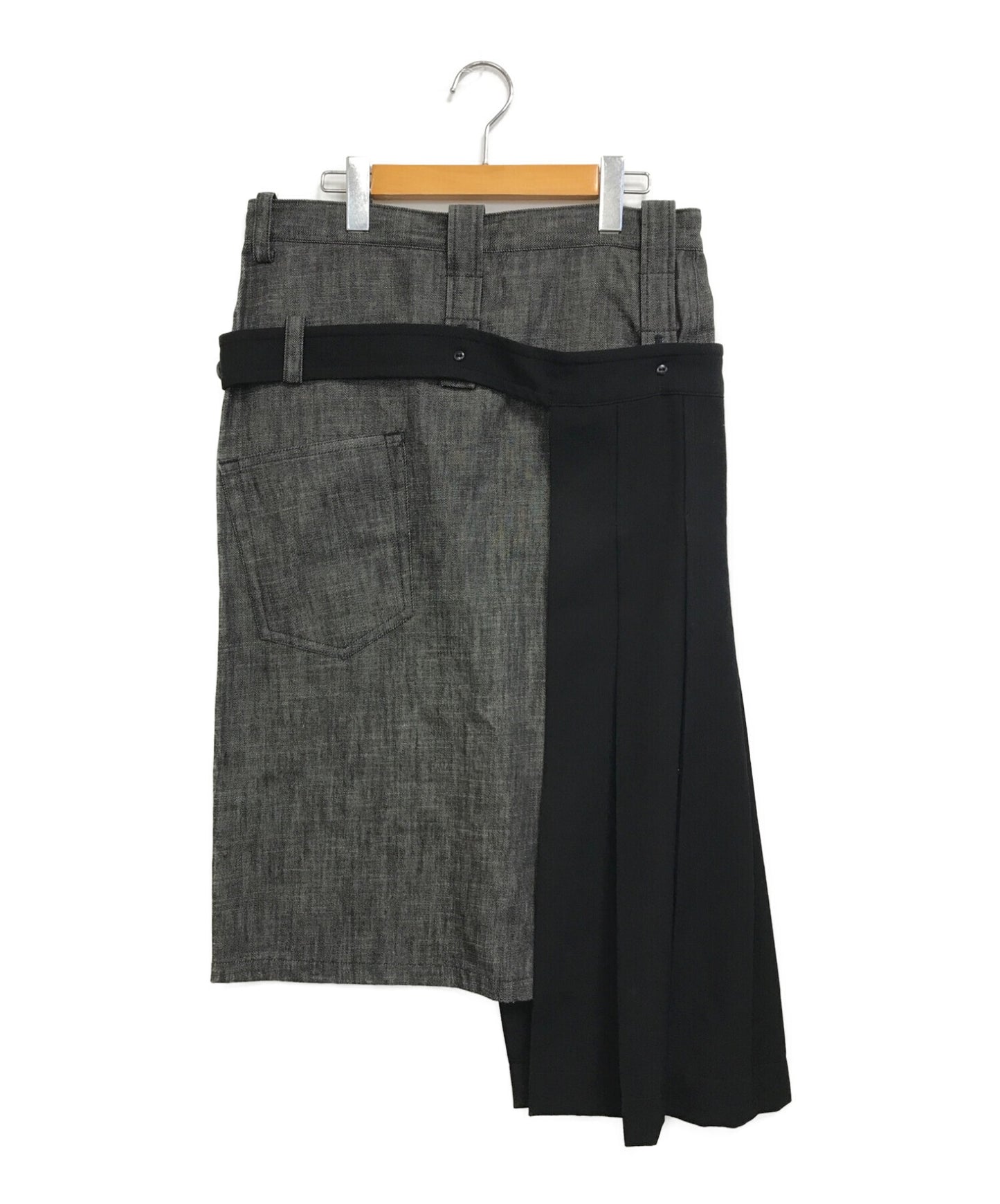 [Pre-owned] Y's Docking denim skirt YX-S28-802