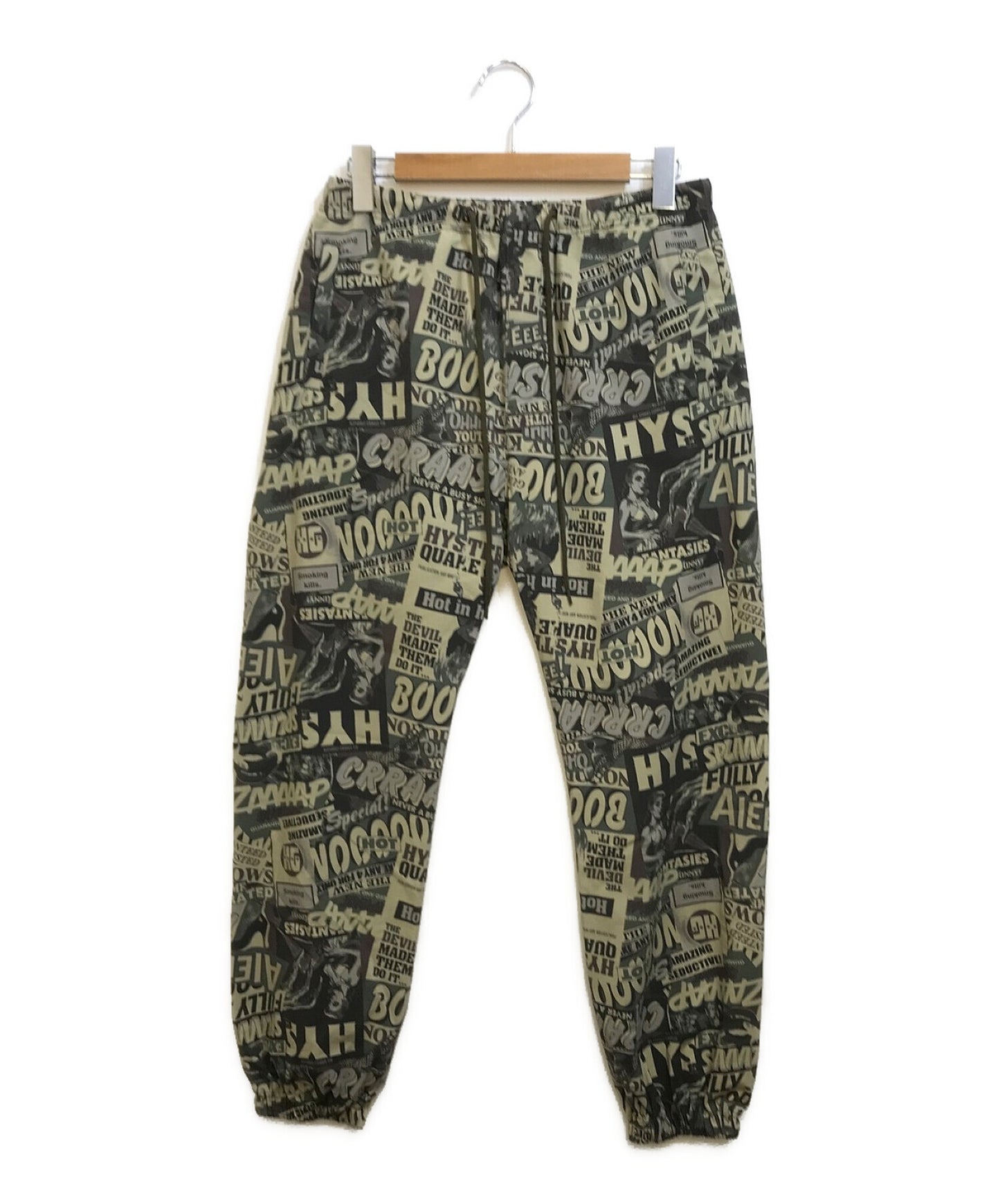 [Pre-owned] Hysteric Glamour CAMO pattern track pants 02221AP10