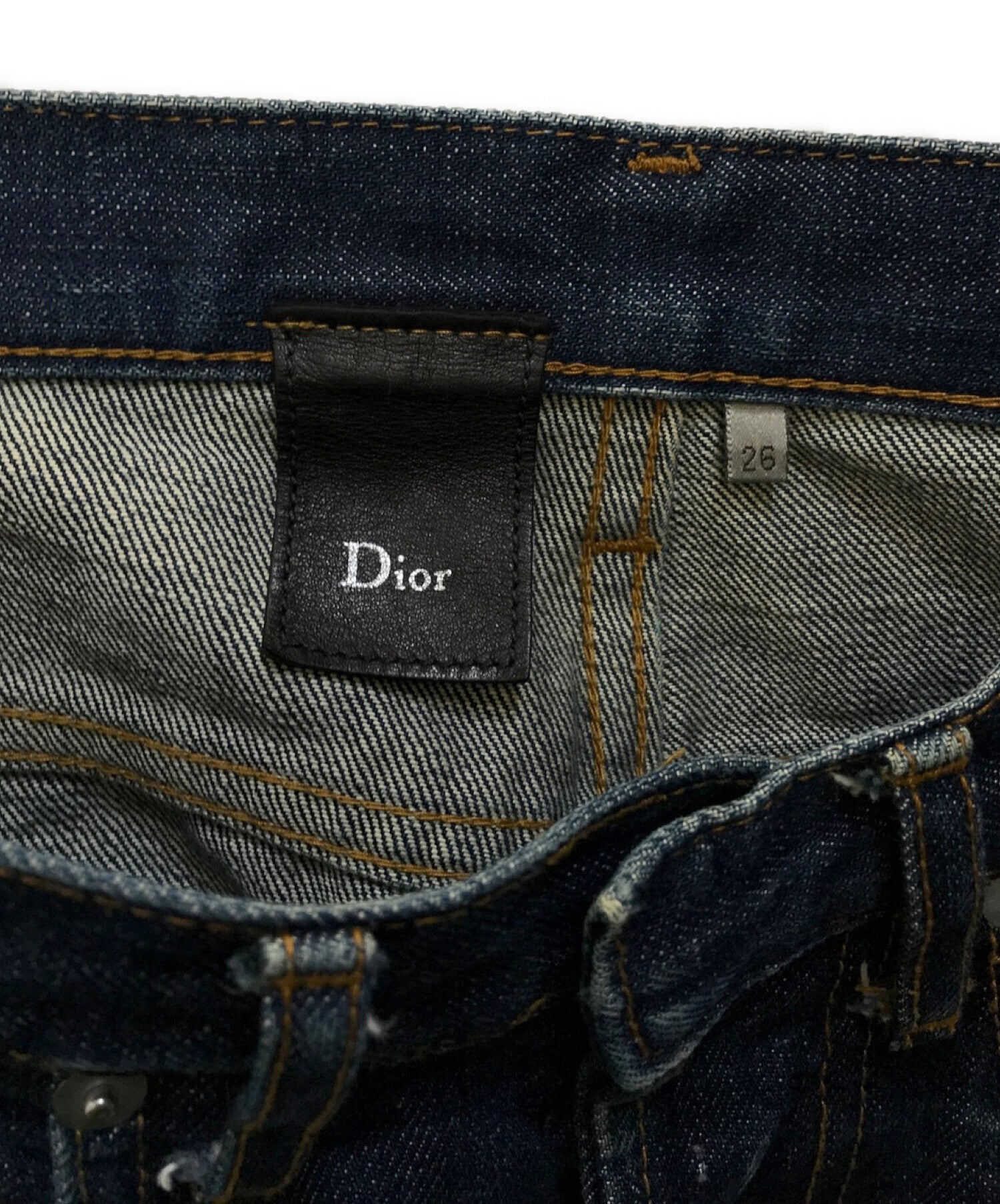 Pre-owned] Dior Homme by Hedi Slimane 06SS skinny denim pants
