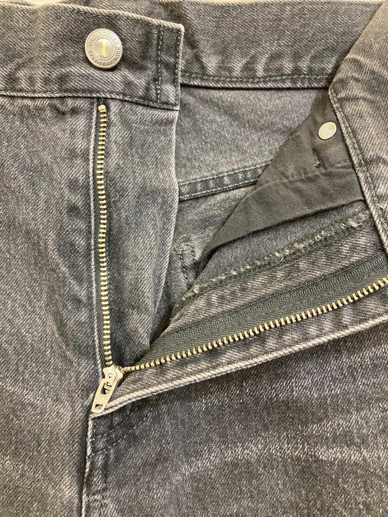 UNDERCOVER Knee-zip slim denim pants UC1C4503 | Archive Factory