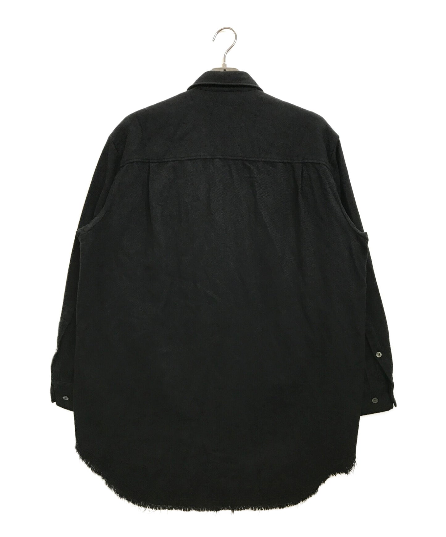 卧底剪裁法兰绒衬衫（长袖运动衬衫）UC2B4406-2
