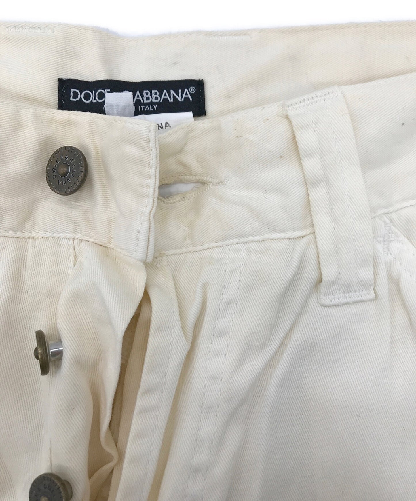 DOLCE & GABBANA cotton pants