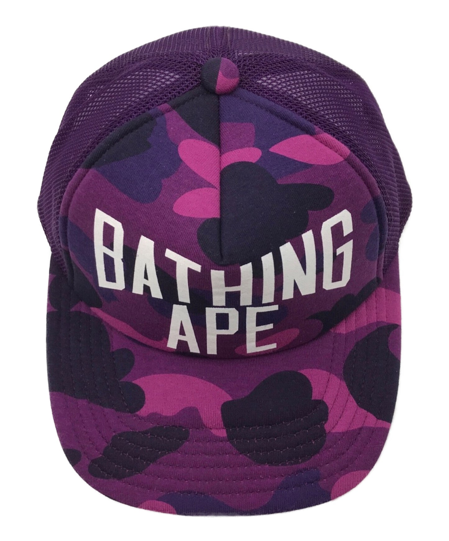 [Pre-owned] A BATHING APE mesh cap