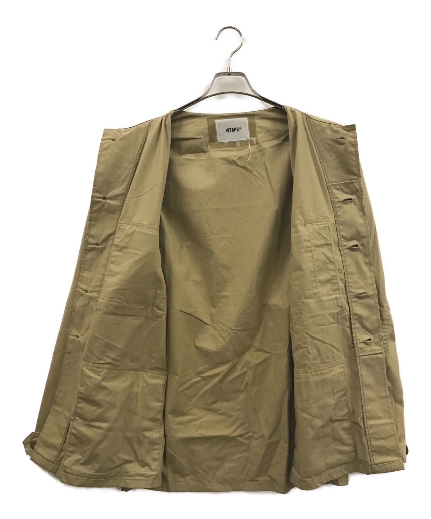 WTAPS Shirt.nyco.ripstop WVDT-SHM01 (Cotton Nylon Ripstop Jungle Jungle เสื้อ) N002527402