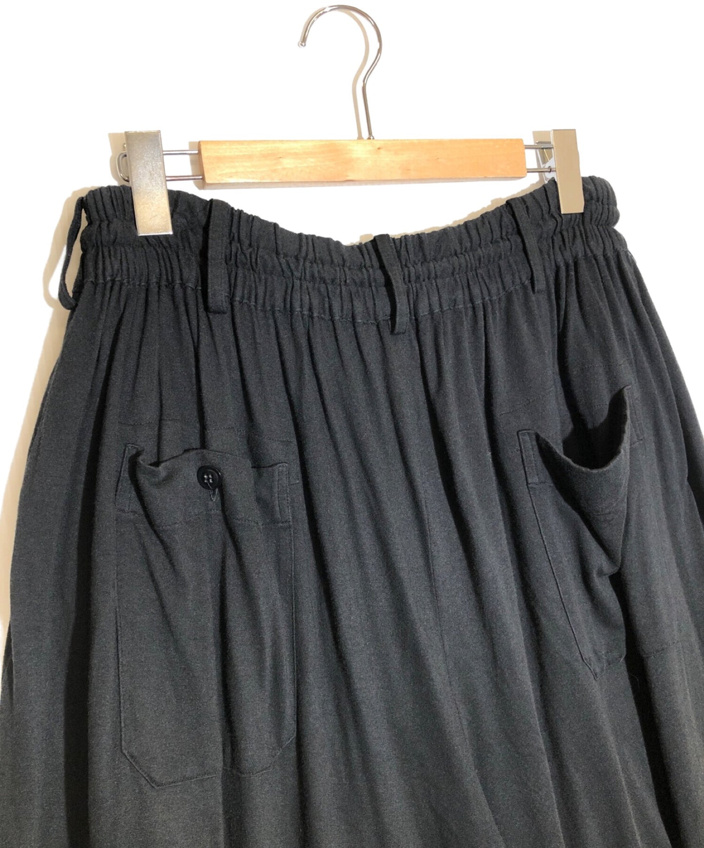 S'yte yohji yamamoto cotton rayon jersey culotte pants u0-p23-208
