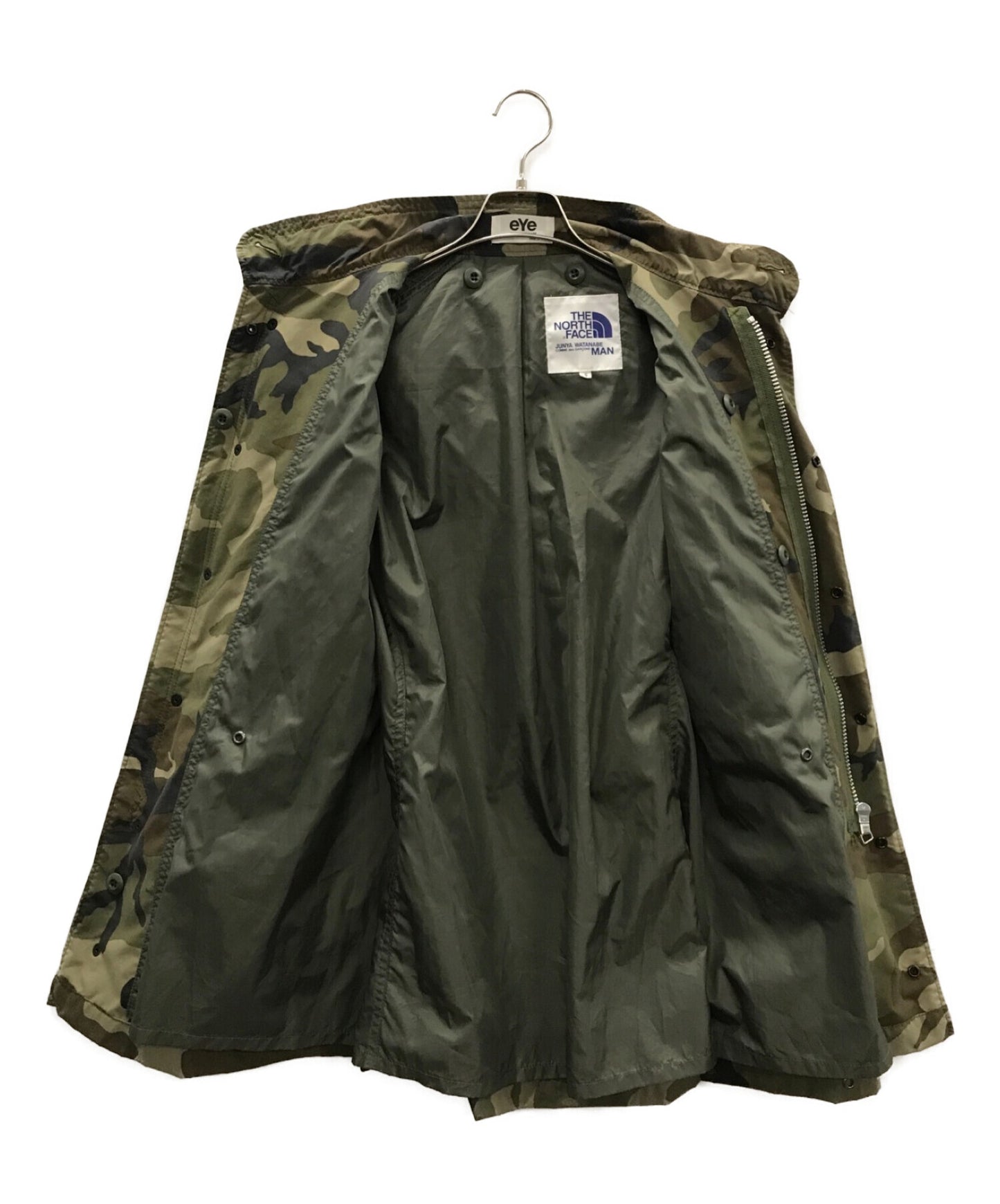 [Pre-owned] eYe COMME des GARCONS MAN×THE NORTH FACE Camouflage nylon jacket OR-J202