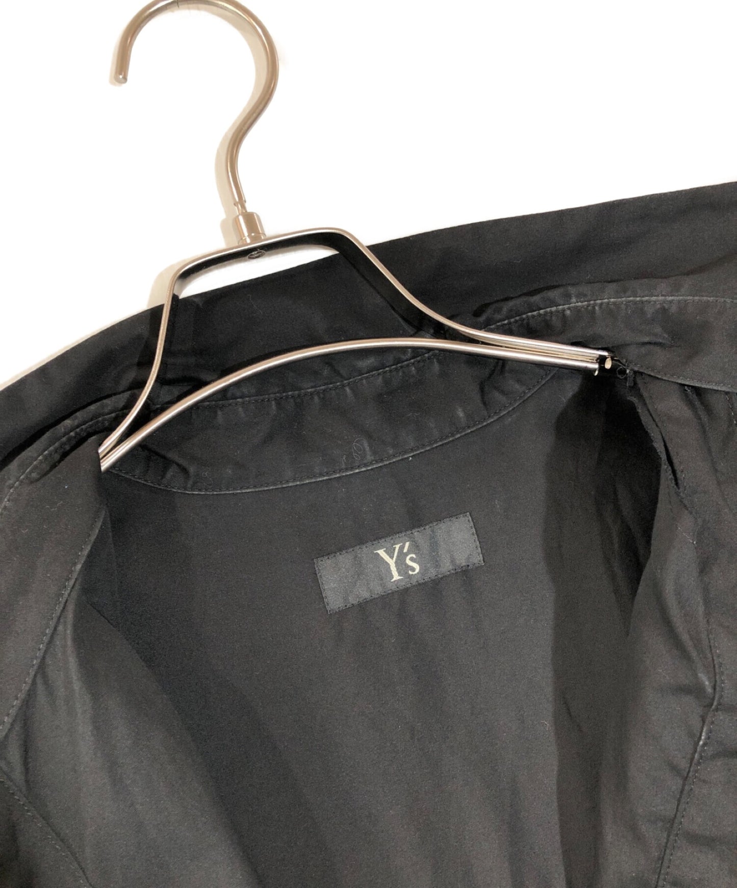 Y 's Cotton Broad Print Bonding Collar Plaket 분리 블라우스 YZ-B15-514