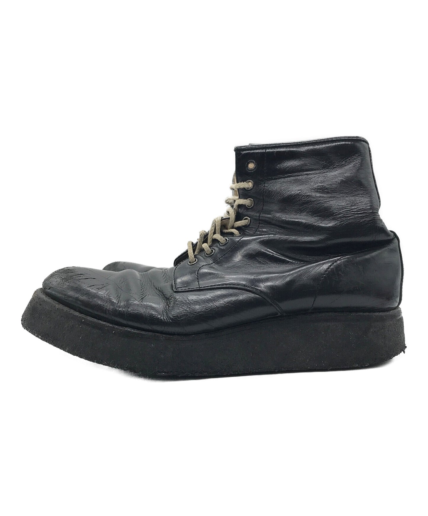 [Pre-owned] NUMBER (N)INE lace-up boots