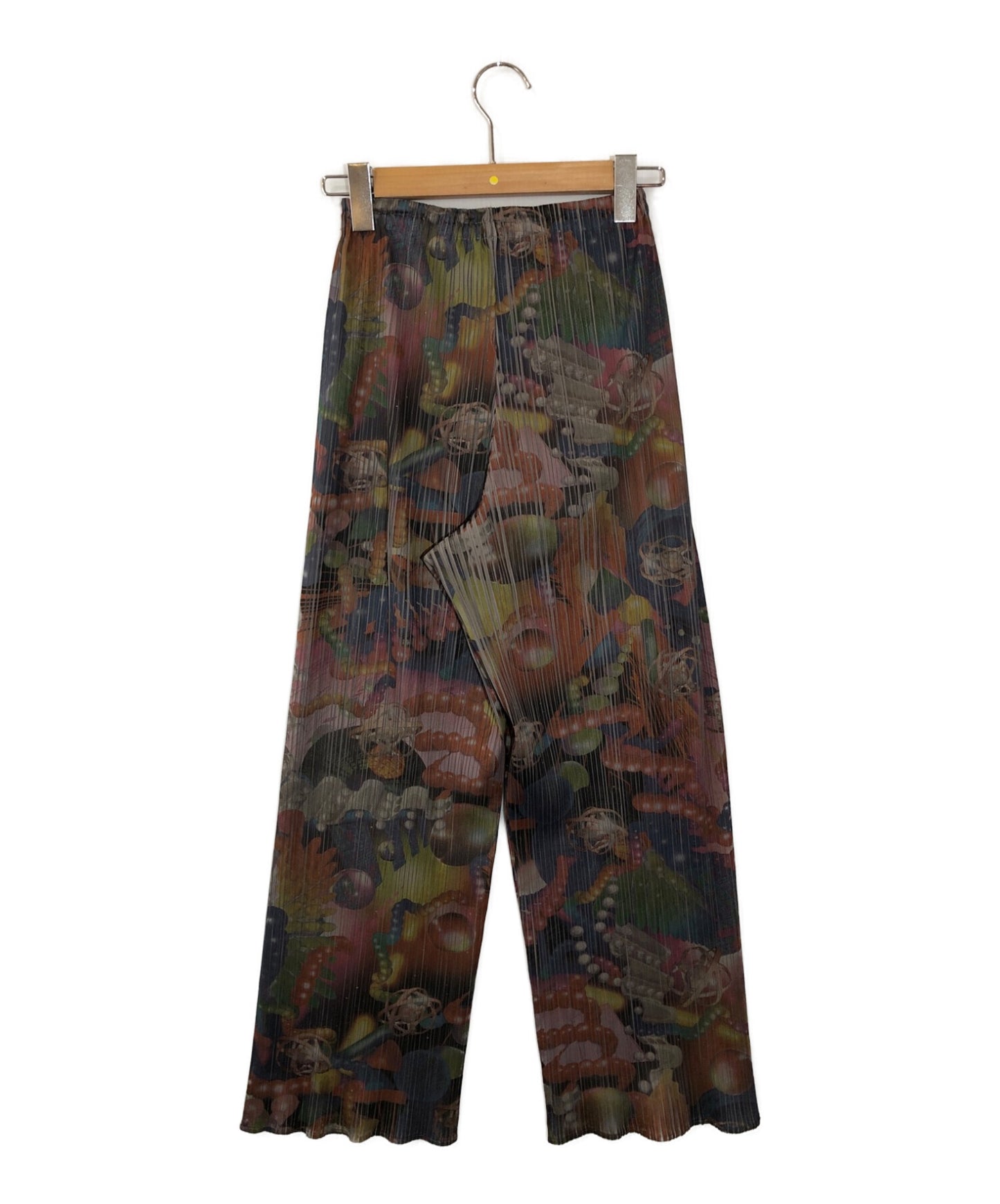 [Pre-owned] PLEATS PLEASE 3D Art DNA Pleated Pants PP62-JF143