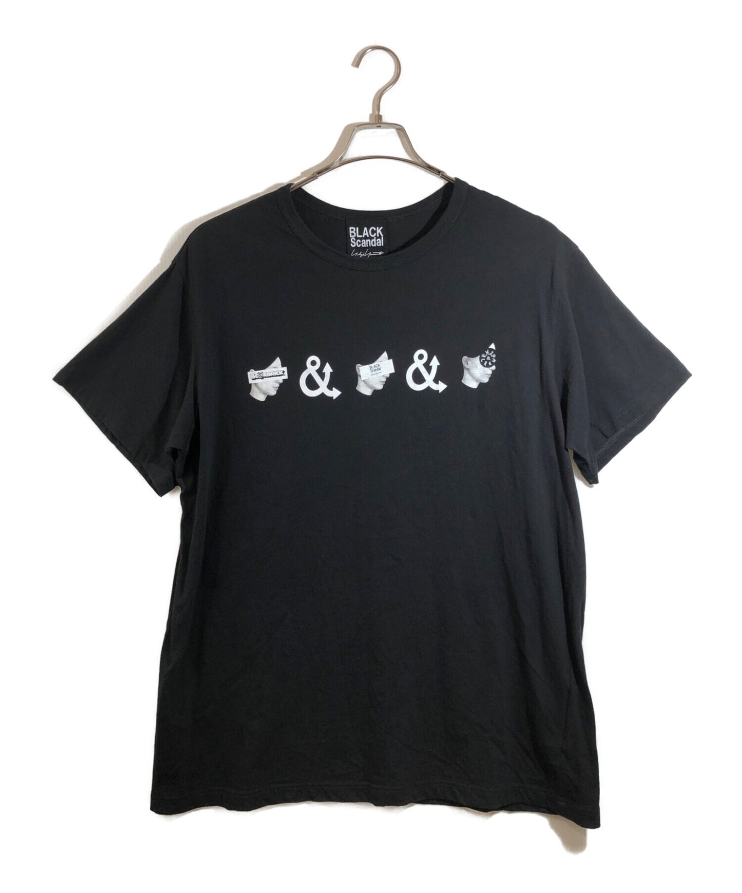 Black Scandal Yohji Yamamoto We In Me T-Shirt HG-T20-079