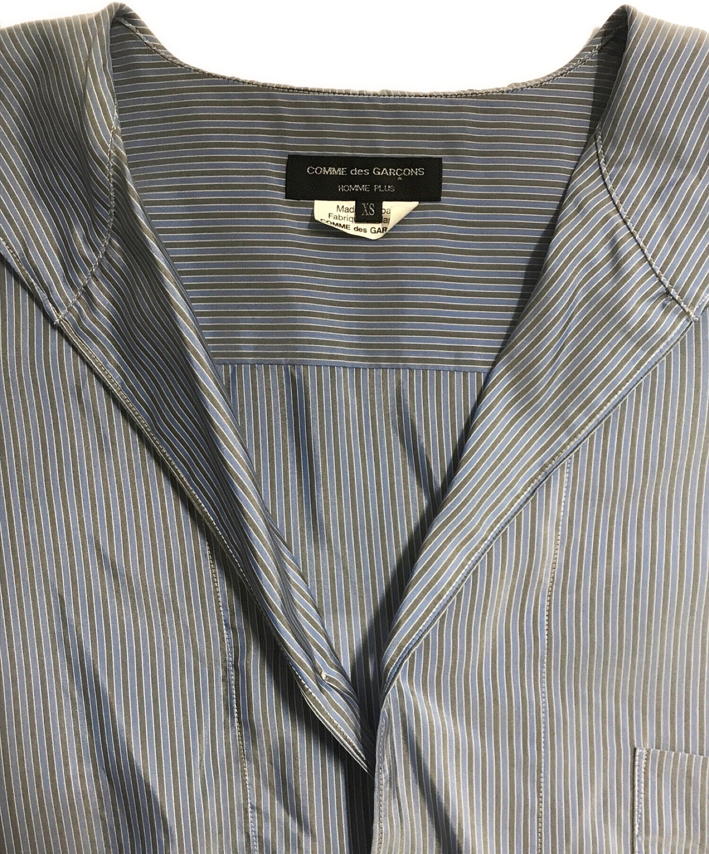[Pre-owned] COMME des GARCONS HOMME PLUS Big size sailor collar long shirt PI-B018