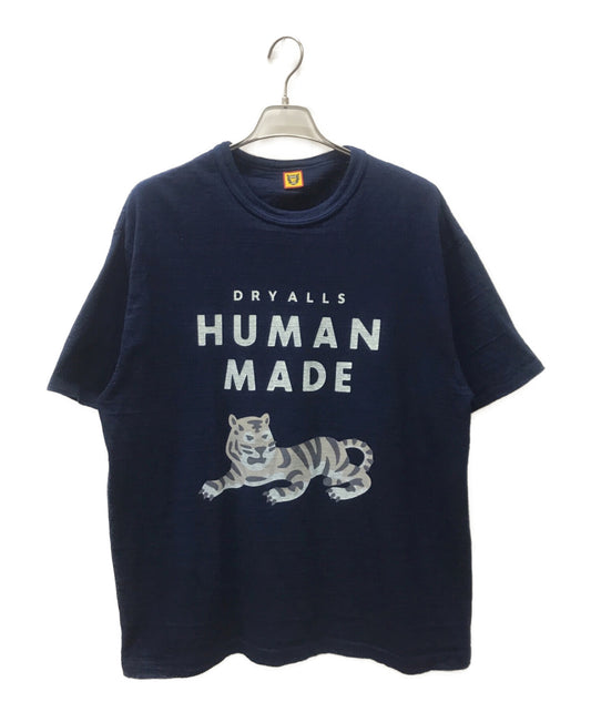 인간이 만든 인디고 티셔츠
