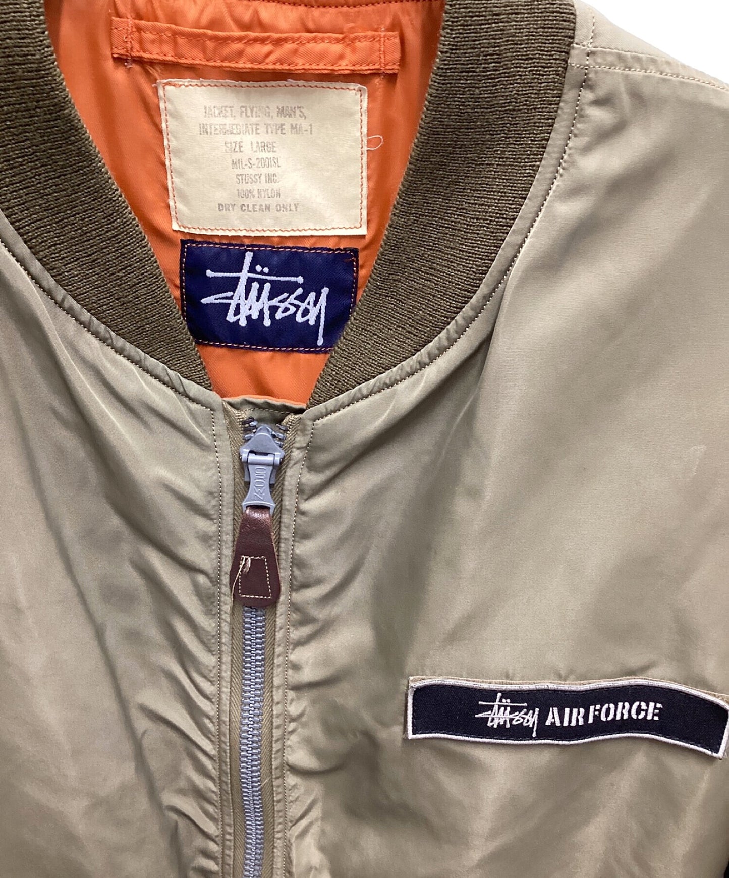 OLD STUSSY MA-1 Jacket