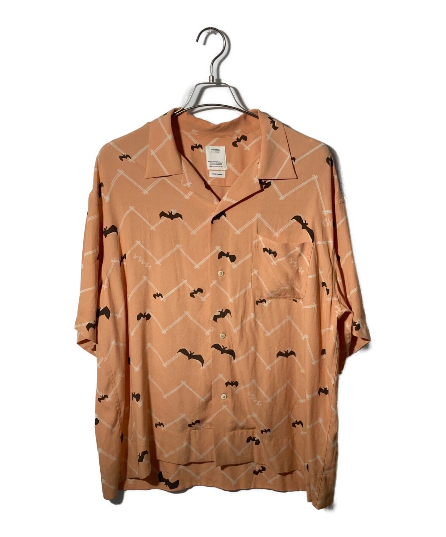 VISVIM COPA SHIRT S/S BATS 0123105011019