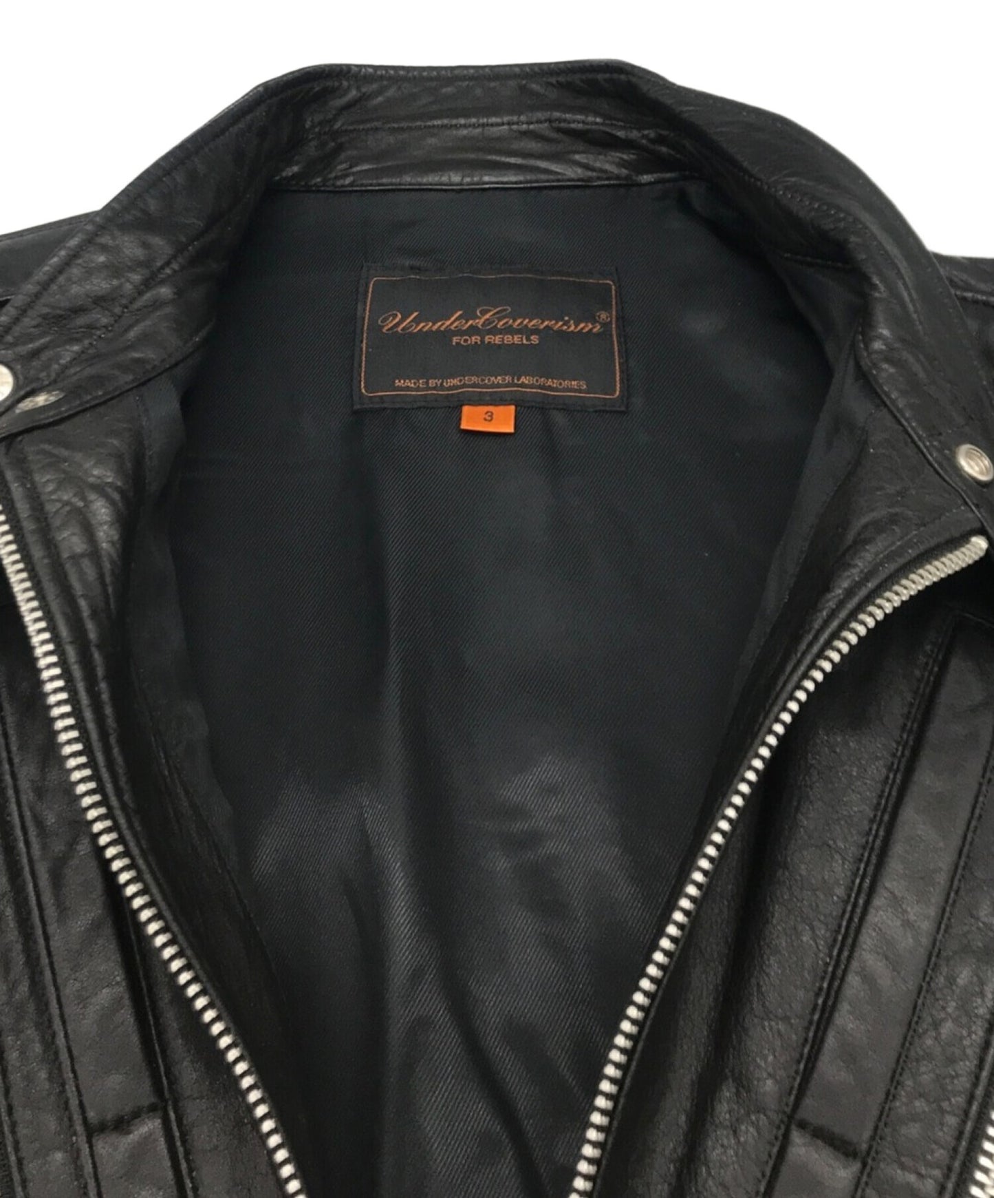 [Pre-owned] UNDERCOVERISM single riders jacket 7A271-B15